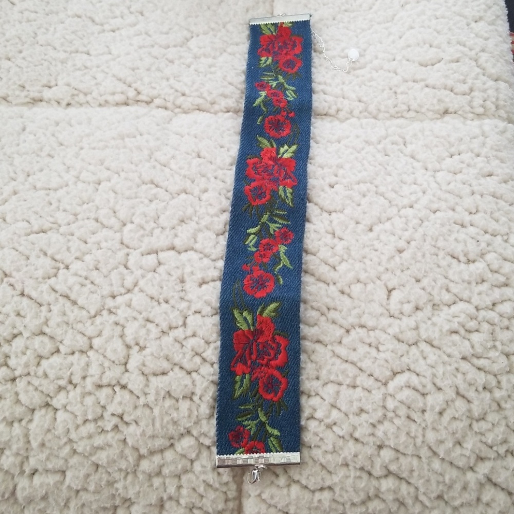 Denim Choker